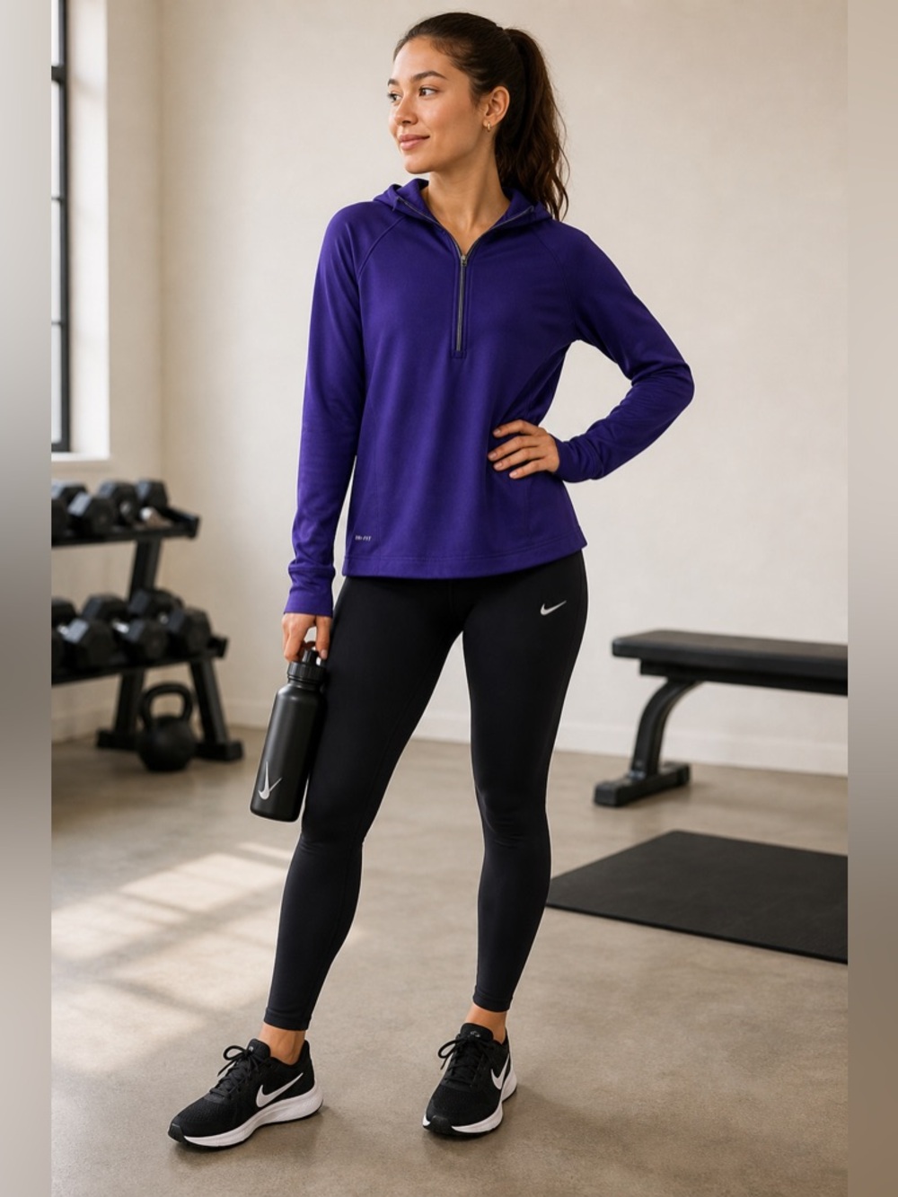 Nike women’s dry fit runners hoodie